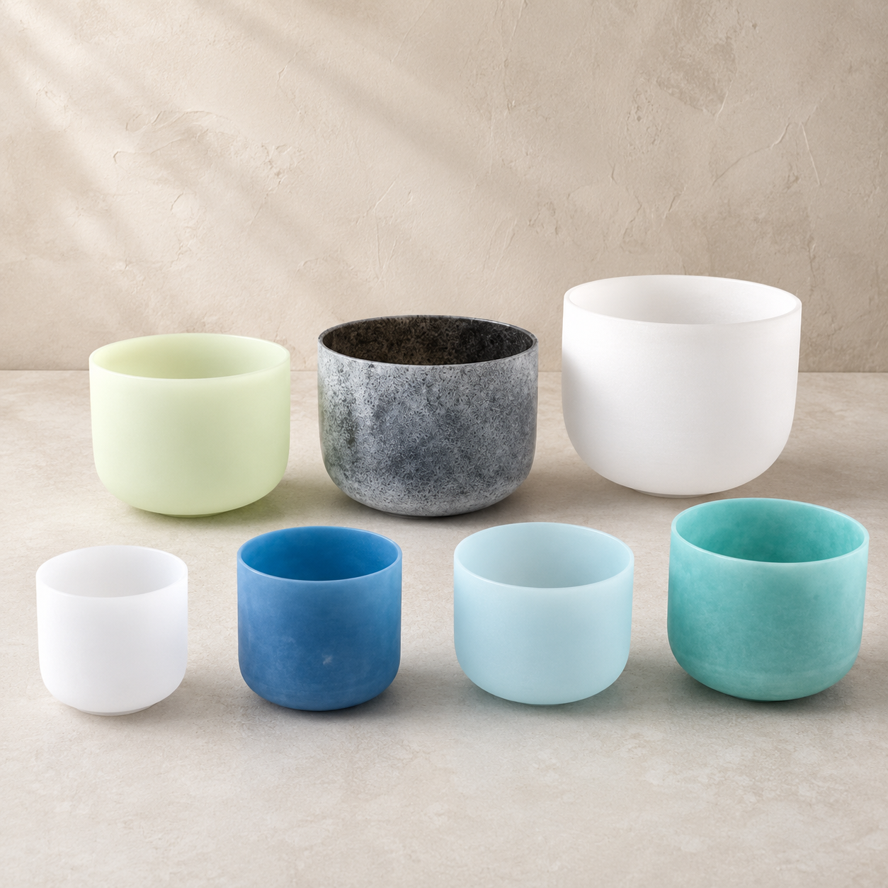 7 Chakra Aarde Klankschalenset