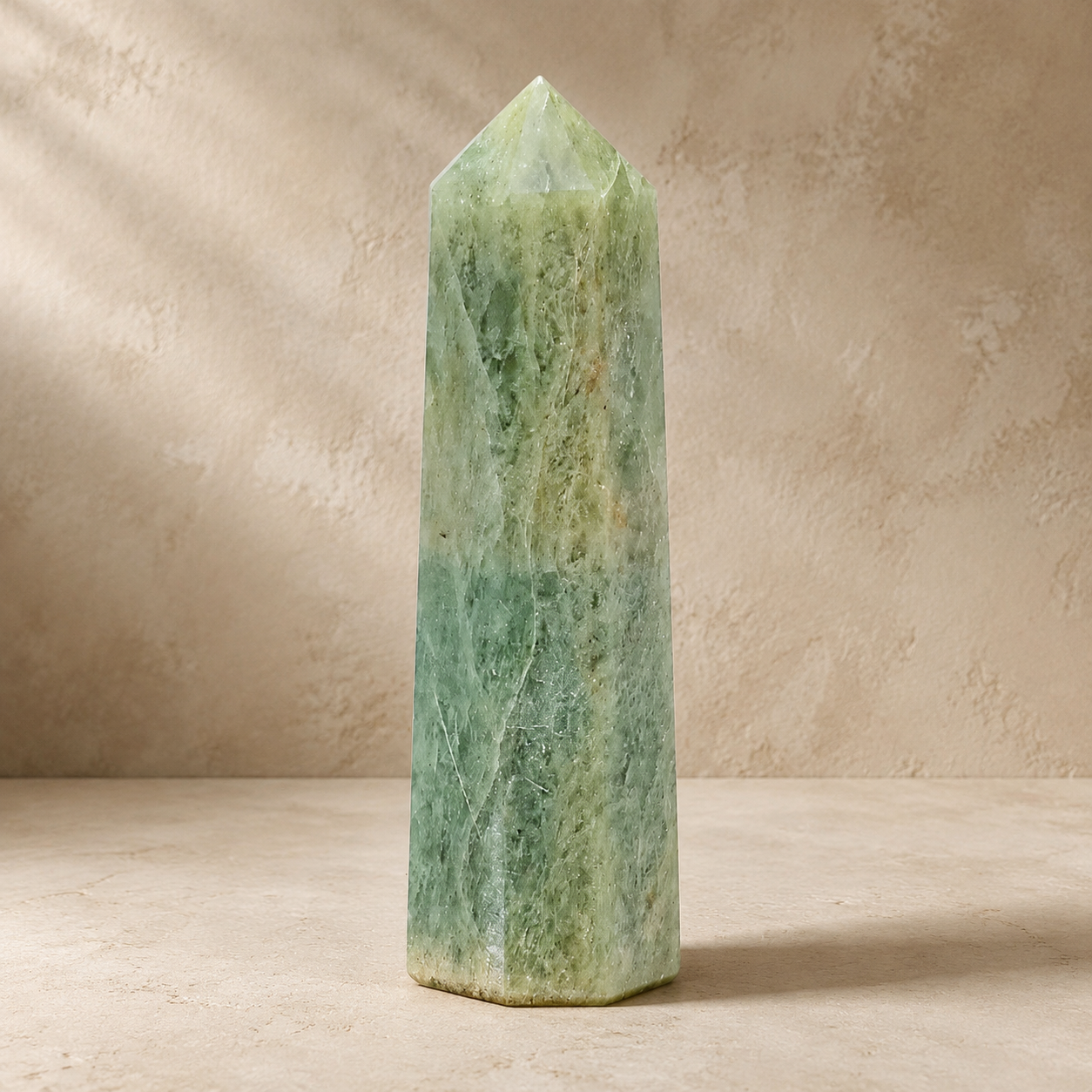 Aquamarijn Obelisk – 7 tot 10 cm