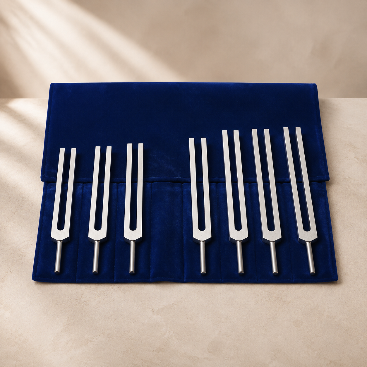 7 Chakra Stimmgabel-Set