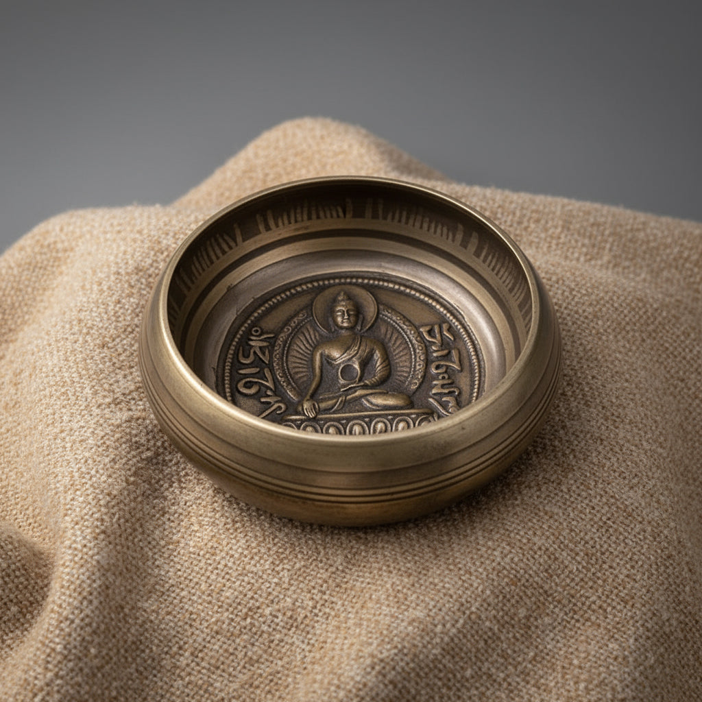 Buddha Klankschaal – Brons