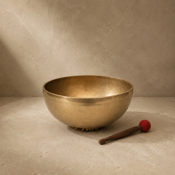 Große Klangschale aus Bronze – 50 cm