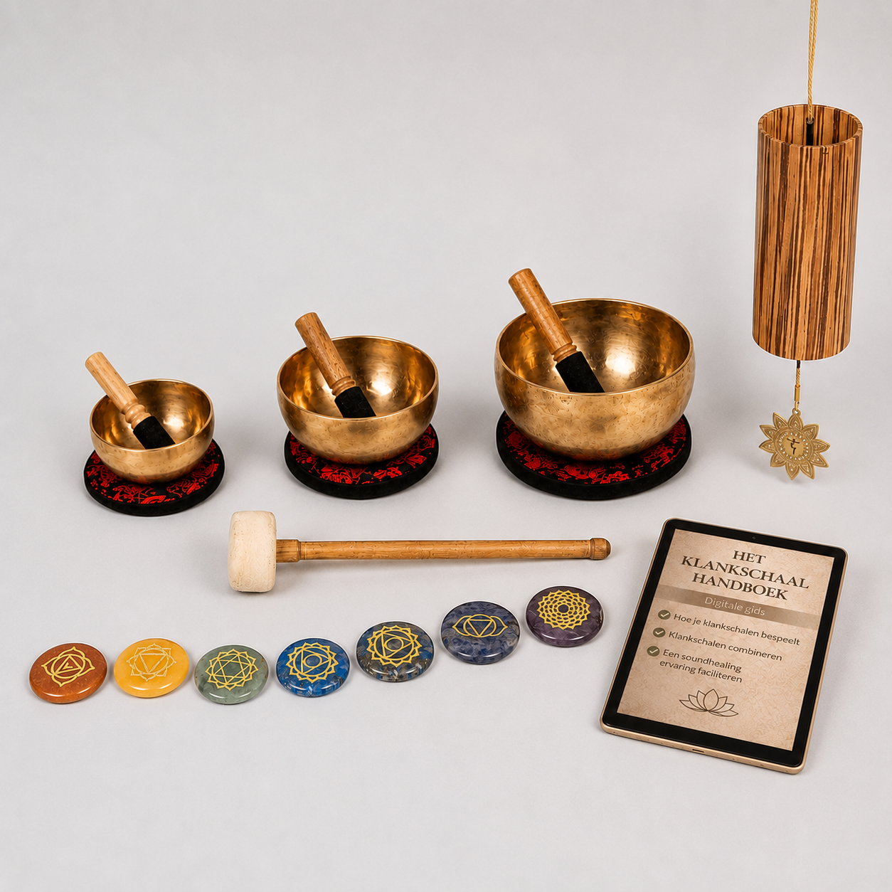 Bronzen Klankschalen Starterset – Rust & Ontspanning